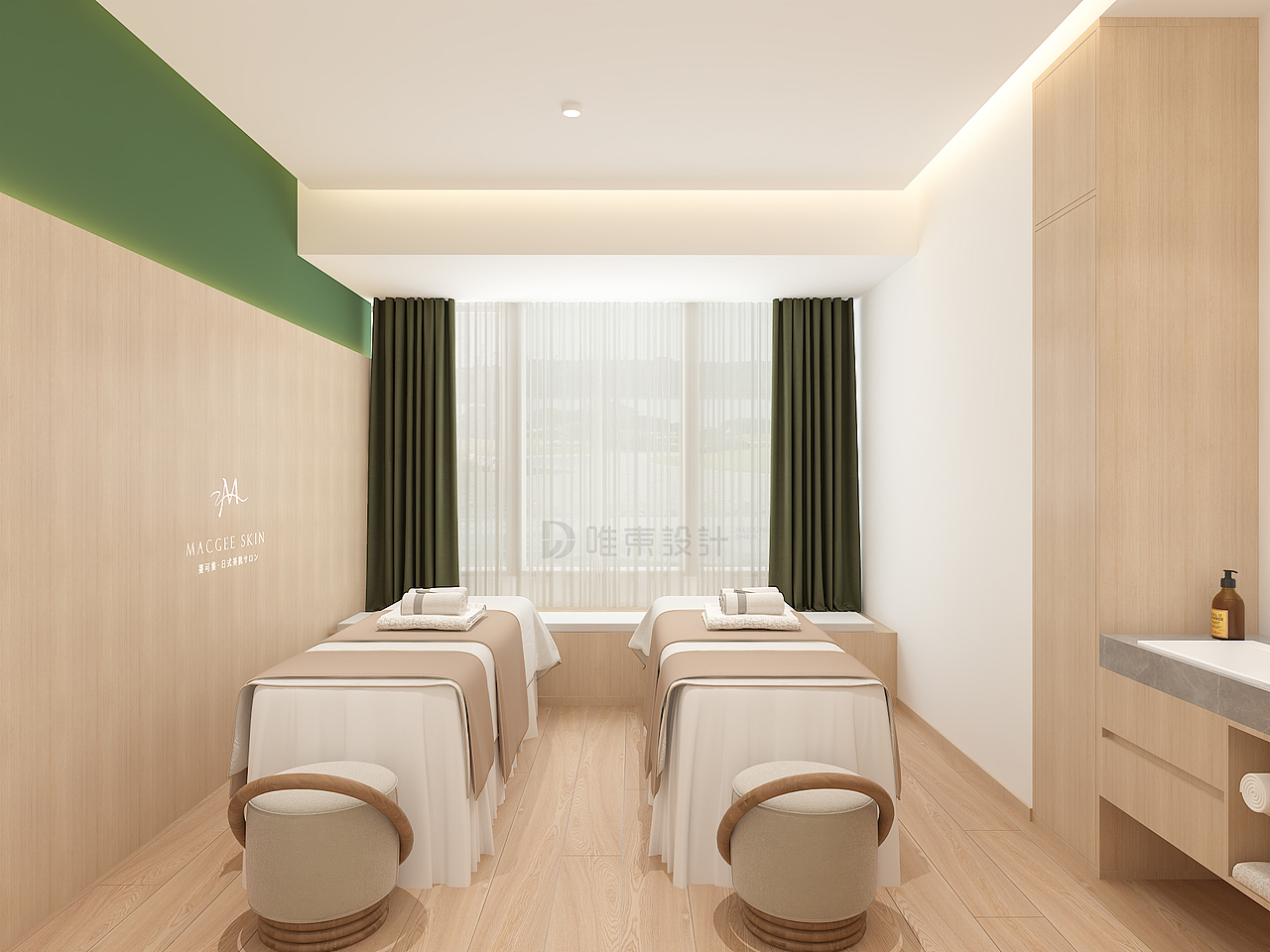 蔓可集皮肤管理（美容院设计）