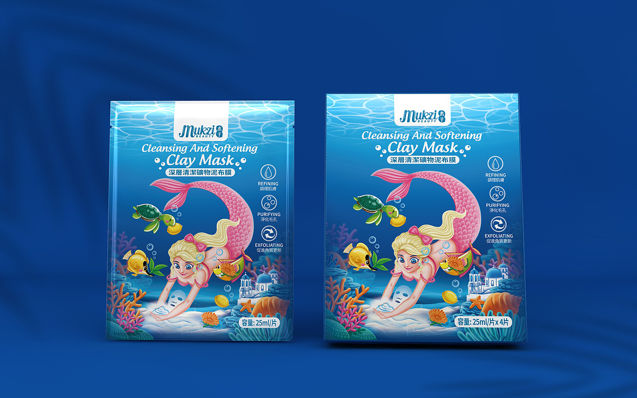 Mukzi木子-面膜包装设计