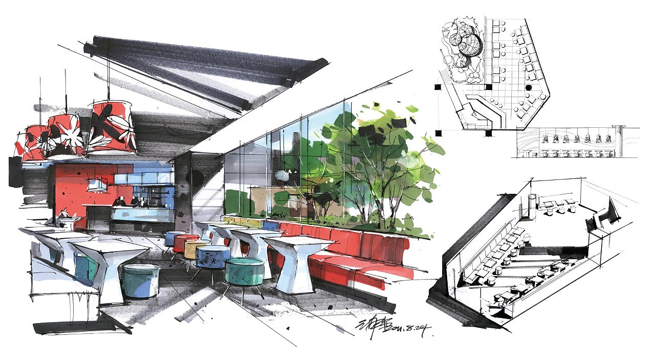 南昌手绘考研培训|艺术设计考研|南昌大学|快题手绘