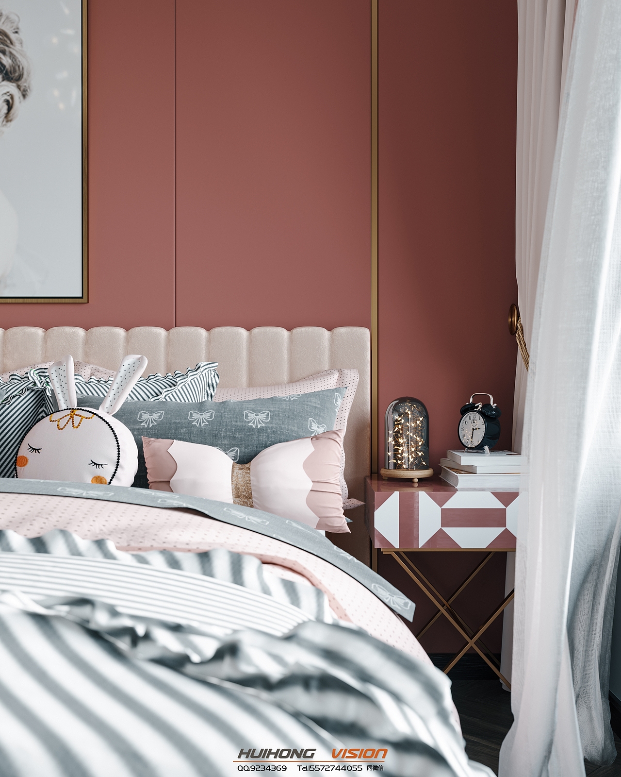 现代客餐厅卧室