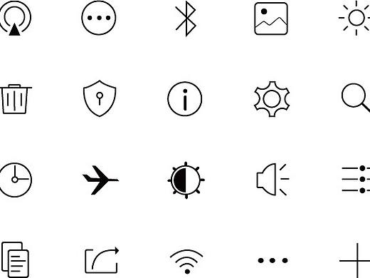 线形图标（个人主页-ZMzA3Mjc3NDg=） - 图标 - 站酷设计师巨蟹座雨小幕原创素材 - 站酷ZCOOL