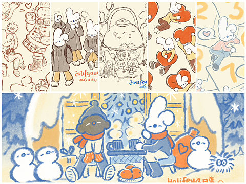 12月 完美收官/日常小画