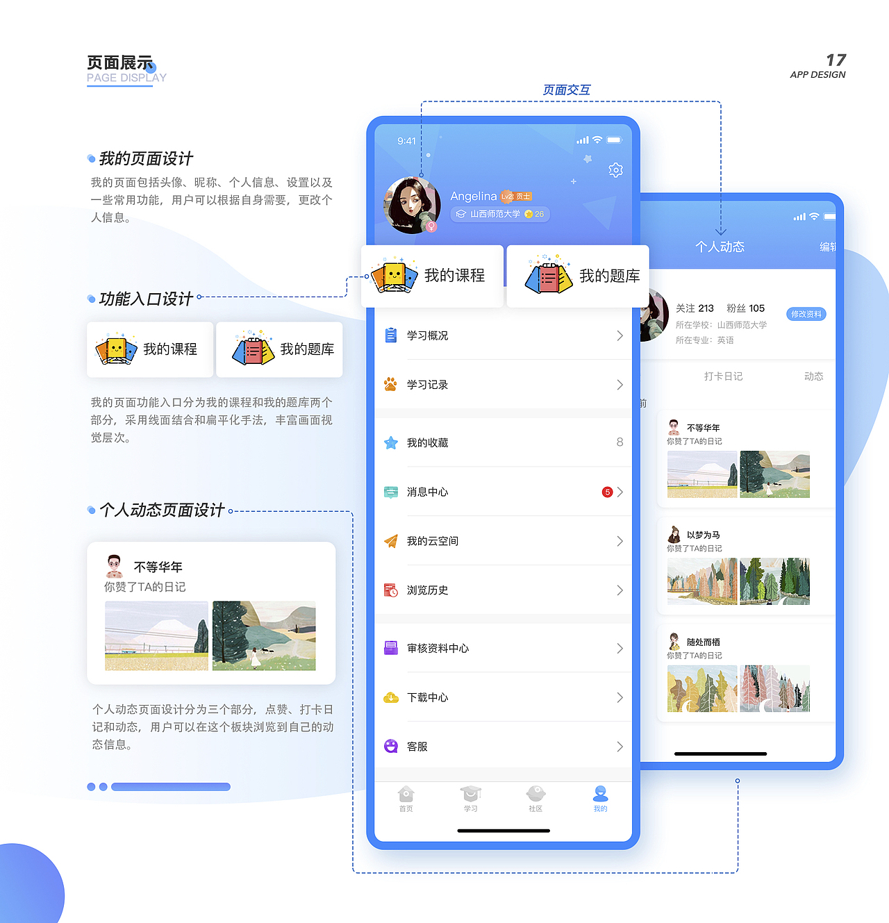 学员移动端作品展示（上）（图ZMjU1NjI4ODM2） - APP界面 - 站酷设计师新像素UI教育原创素材 - 站酷ZCOOL