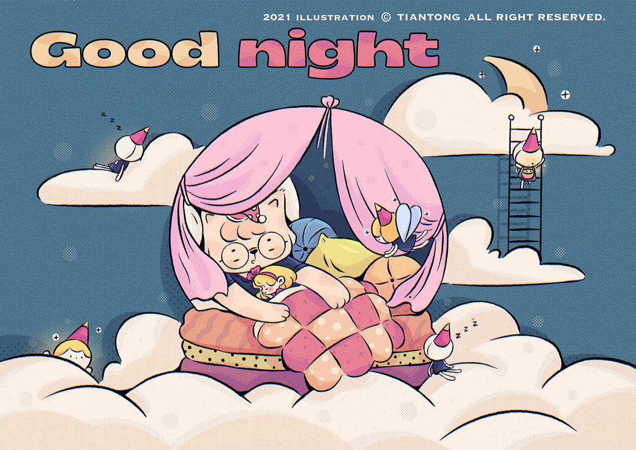 原创系列插画~我和我的猫妈妈（图ZMjc3NTM3NjI4） - 商业插画 - 站酷设计师甜筒懵懵哒原创素材 - 站酷ZCOOL