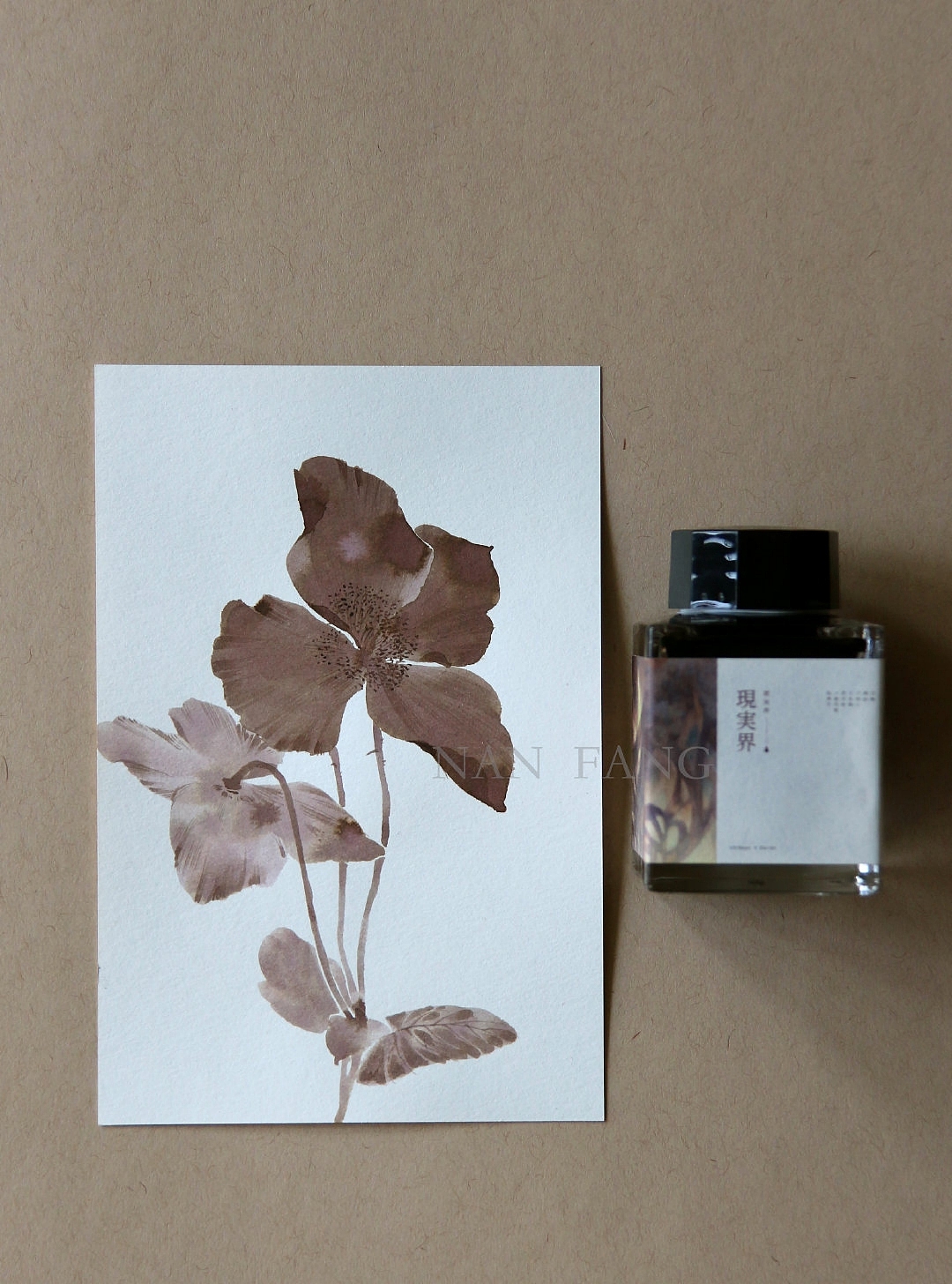 钢笔墨水手绘花卉插画绘画教程头像壁纸水彩教程古风（图ZMTcwMjU4OTgw） - 创作习作 - 站酷设计师熊猫胖哒原创素材 - 站酷ZCOOL