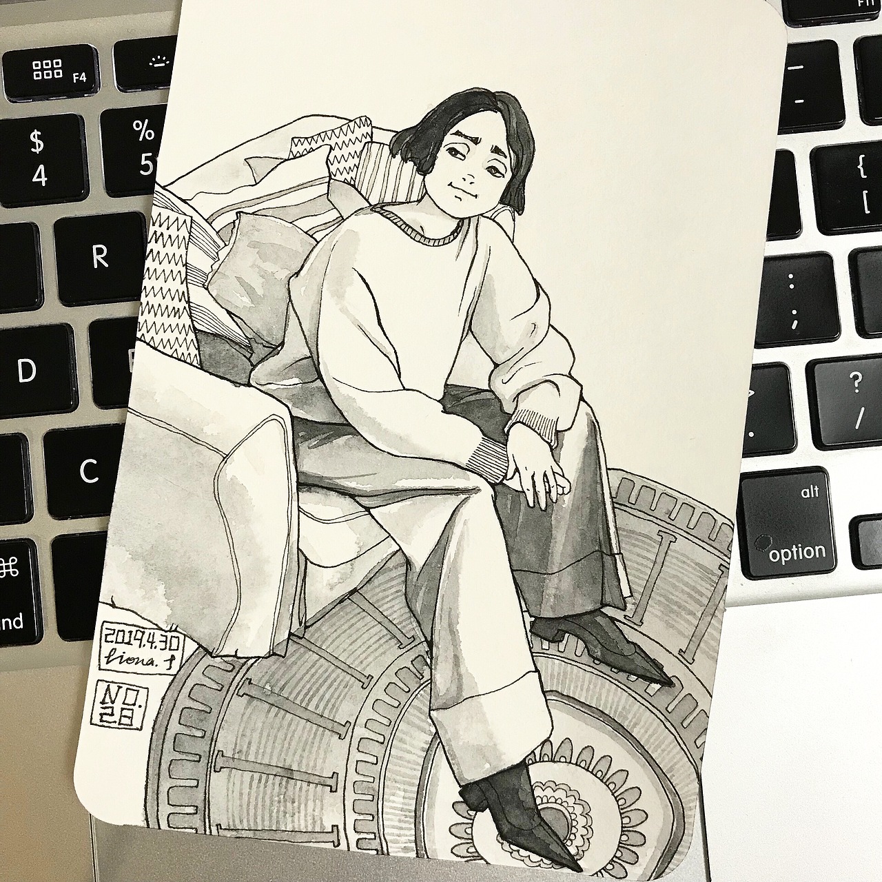 每日一画的小合集(1)——插画师昀耳（图ZMTk3NzQ5MjQ4） - 艺术插画 - 站酷设计师昀耳原创素材 - 站酷ZCOOL