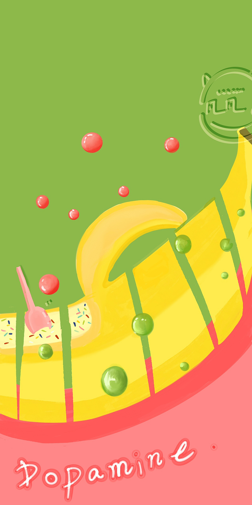 这个壁纸让人快乐啊🎉