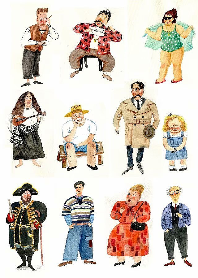 儿童插画、绘本