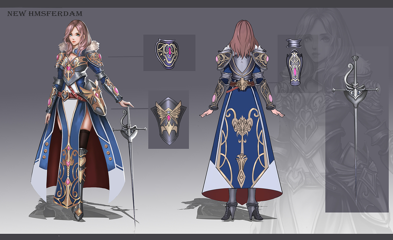 插画,原画设计,二次元