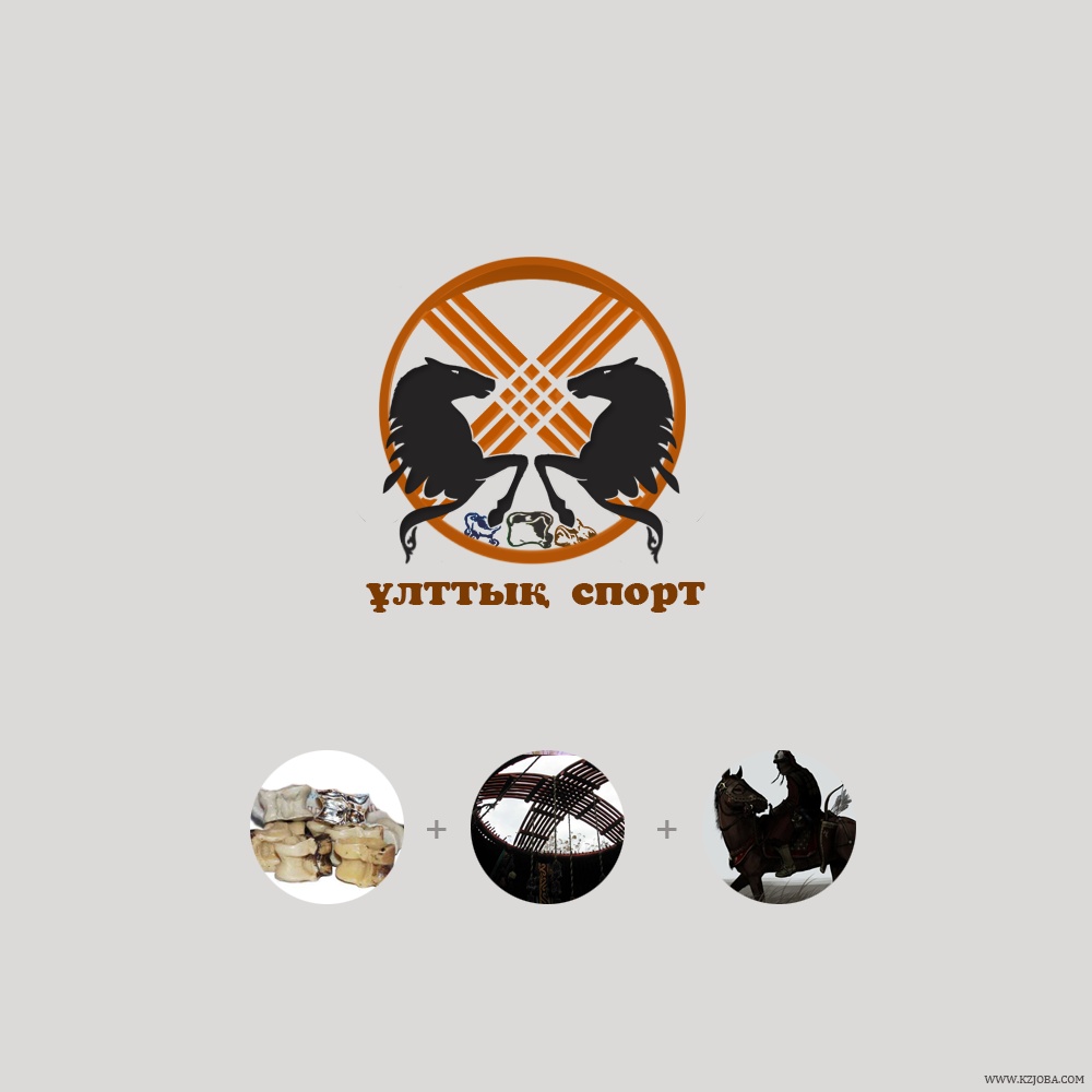 哈萨克族传统体育项目标志 (练习)