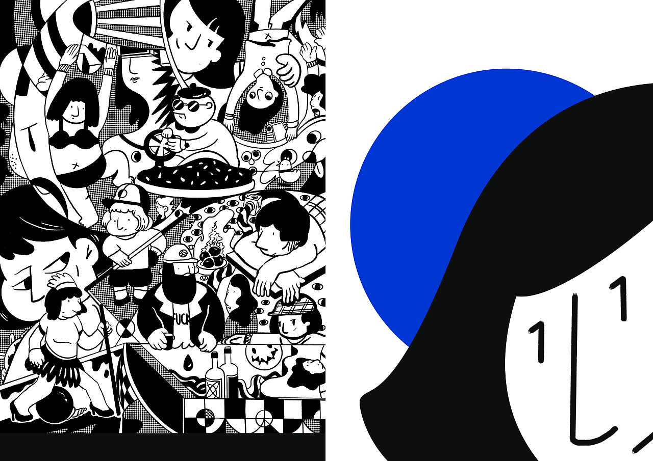 #zine# 《BIJIAN笔尖 ILLUSTRATION PORTFOLIO》（图ZMTY3OTY4NDA4） - 绘本 - 站酷设计师BIJIAN笔尖原创素材 - 站酷ZCOOL