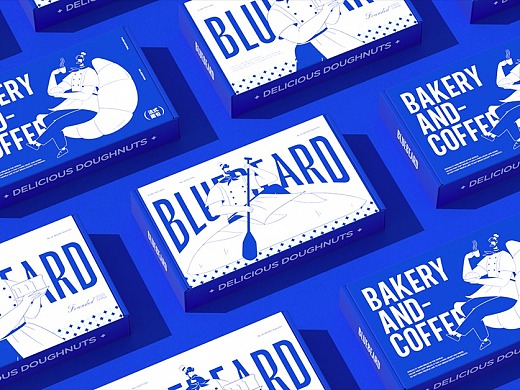 BLUEBEARD烘焙面包品牌全案设计