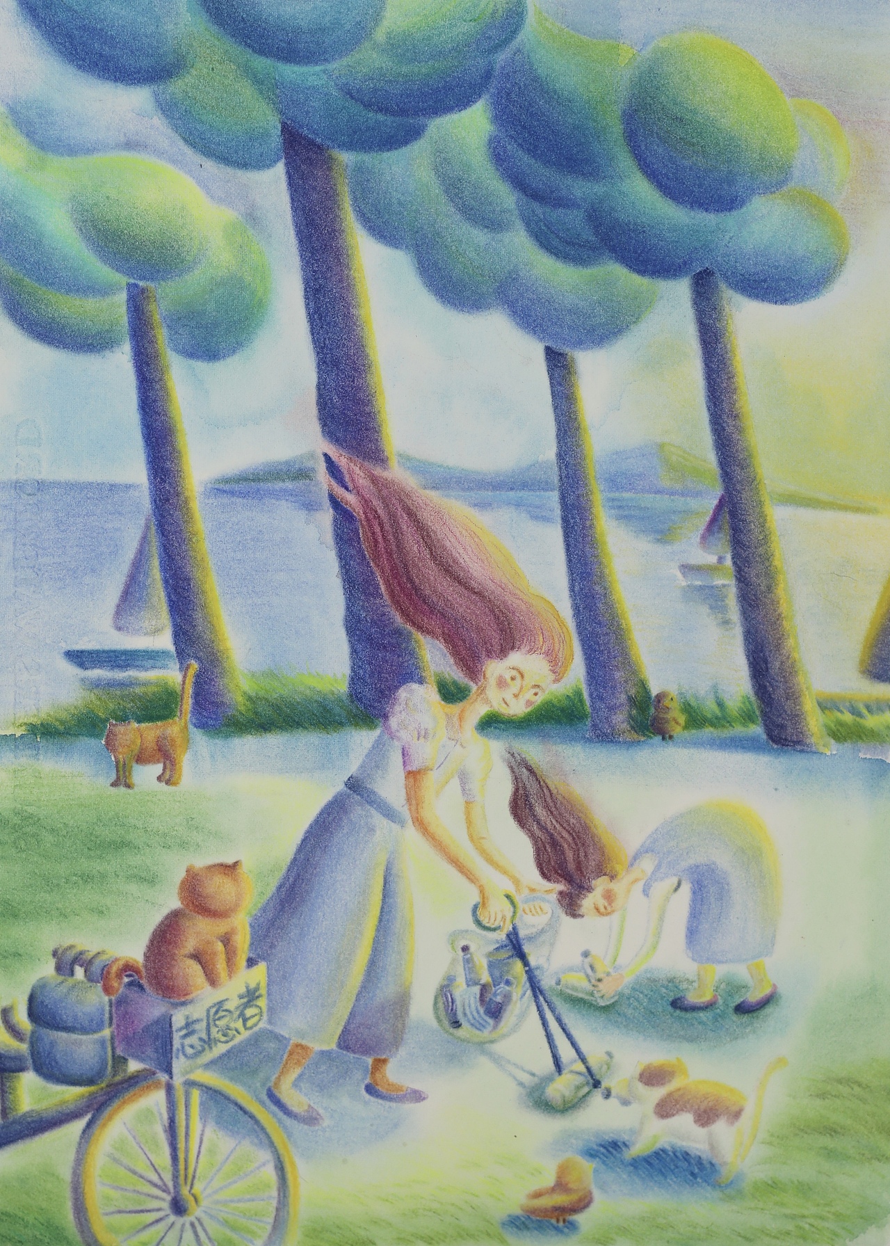 《她们》独立的现代女性-系列插画