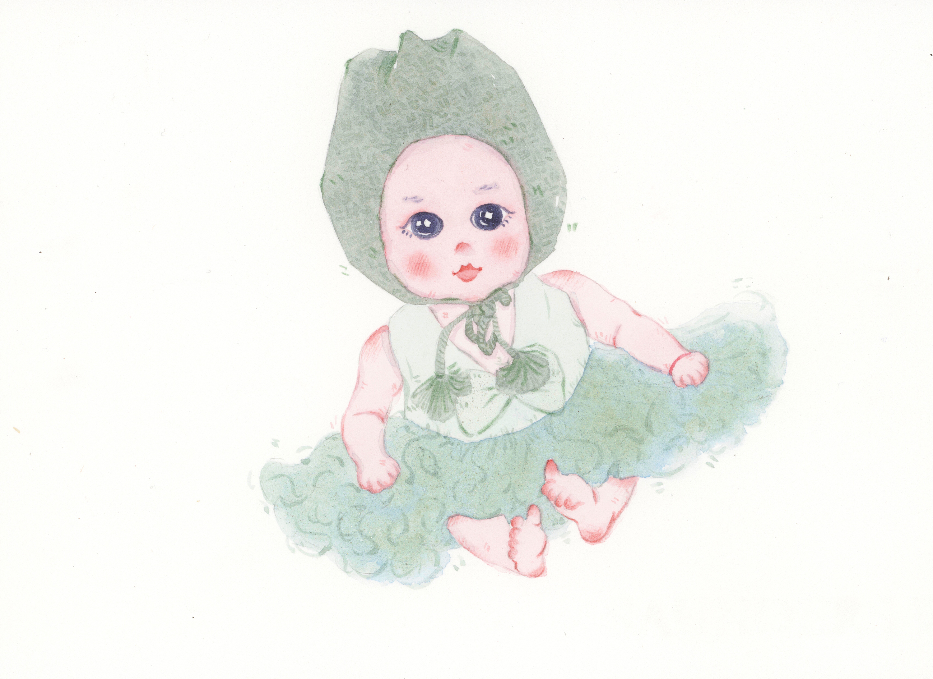 水彩宝宝|插画|其他插画|吞吞tt - 原创作品 - 站酷 (zcool)