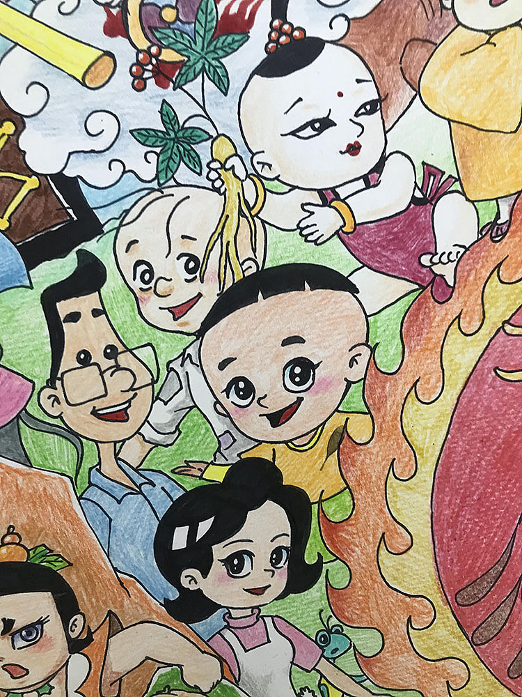 致敬国产动画|纯艺术|绘画|超级无敌红蛋蛋 - 原创作品 - 站酷 (zcool