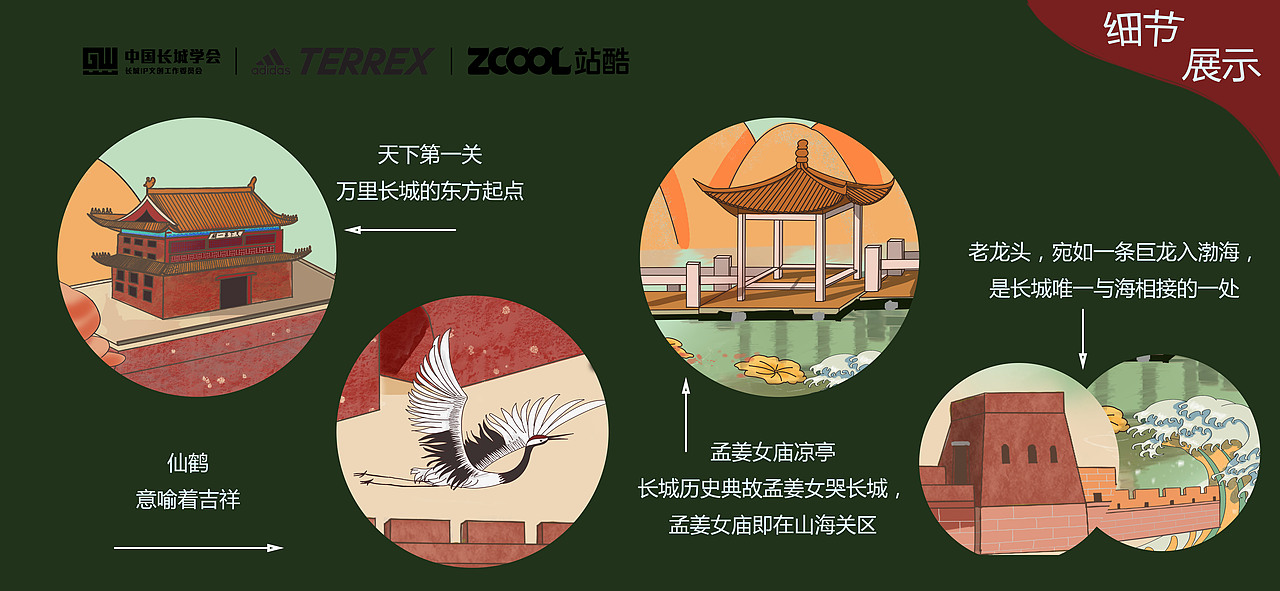 万里长城第一关之山海关（图ZMjc2MzczMDEy） - 图案 - 站酷设计师猴酸原创素材 - 站酷ZCOOL