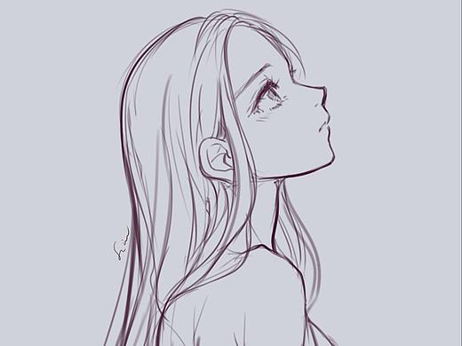 【板绘】插画人物草稿