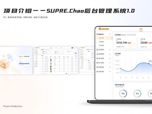 SUPRE.Chao后台管理系统UI视觉