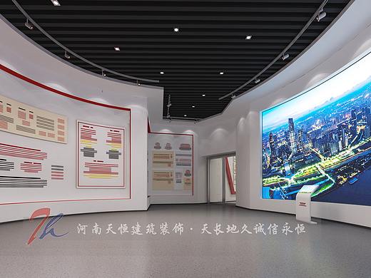 开封党建主题馆装修设计案例中彰显民生及党建教育