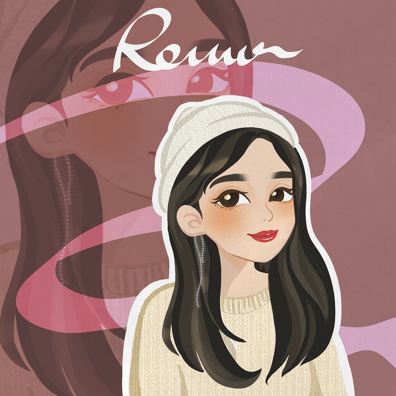 一些插画头像练习（图ZMjMyNTcwNDky） - 创作习作 - 站酷设计师Rouw_肉丸原创素材 - 站酷ZCOOL