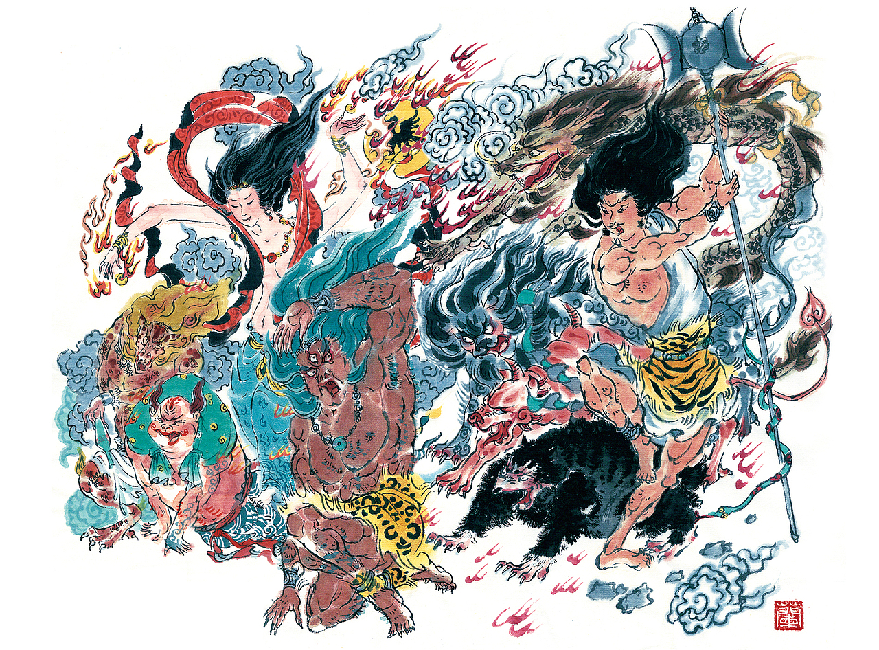 汉族:黄帝战蚩尤