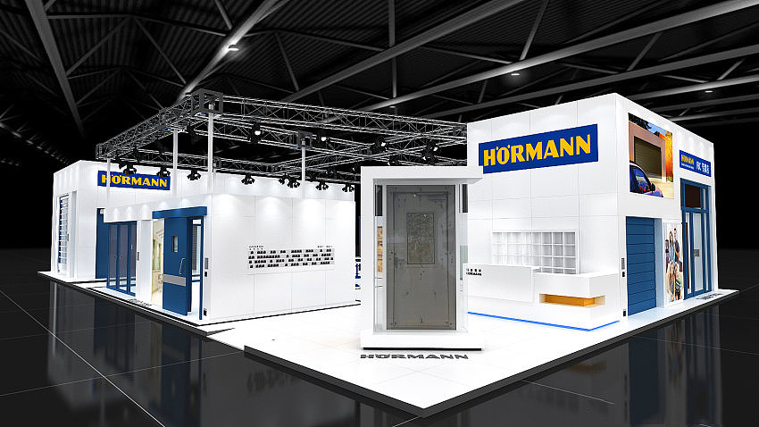 德国霍曼双层展位