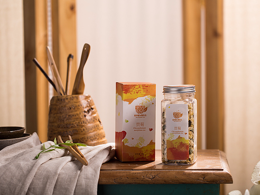 菊花茶创意拍摄电商产品静物摄影作品mo2摩图