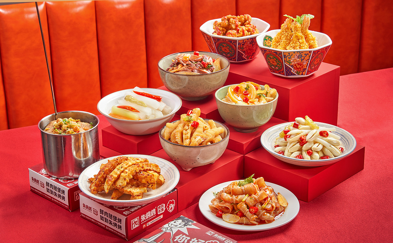 朱烤烤-烤肉市集/餐饮品牌设计（图ZMjYzODk5NDQ0） - 品牌 - 站酷设计师泽里zeel原创素材 - 站酷ZCOOL