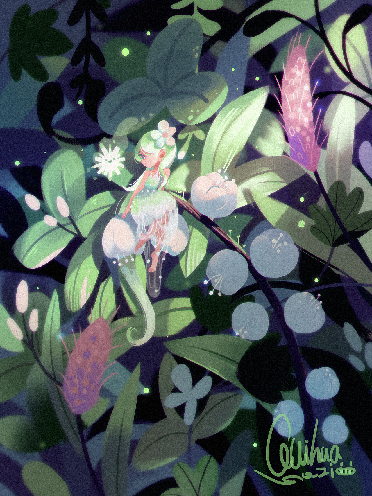 梦语2（图ZMjc2OTQyMTc2） - 创作习作 - 站酷设计师鬼画胡子原创素材 - 站酷ZCOOL