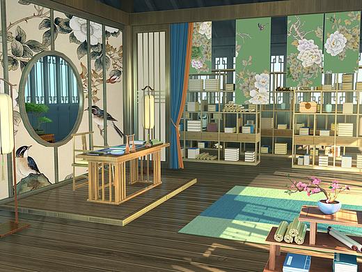 室内练习（个人主页-ZNTA4MTI3NTY=） - 游戏原画 - 站酷设计师东华拾一原创素材 - 站酷ZCOOL