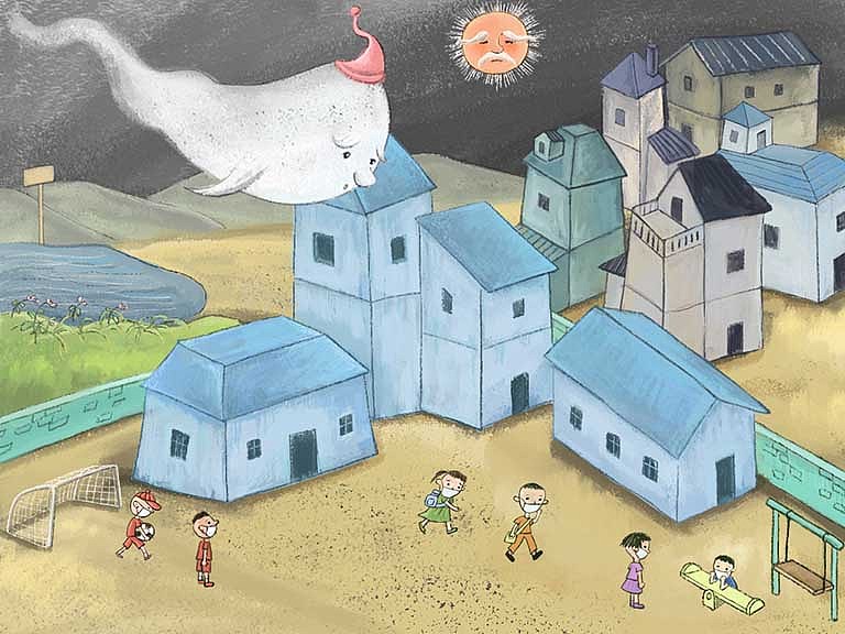 工作一年的儿童插画作品