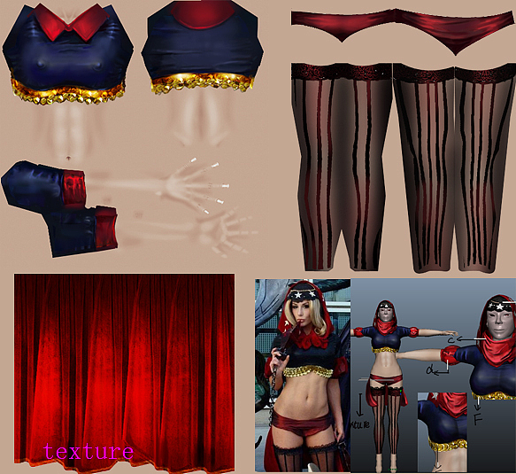 不知道为什么这么抽风，做动漫衣服。现在想想挂在老板的呃店里面合着前面的风格，挺傻的吧