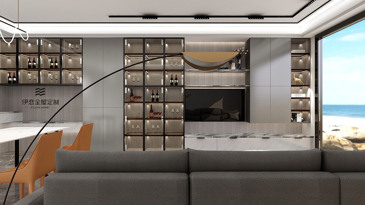 伊念全屋参赛设计稿（图ZMjU0MzM1Njgw） - 家装设计 - 站酷设计师斯之如狂原创素材 - 站酷ZCOOL