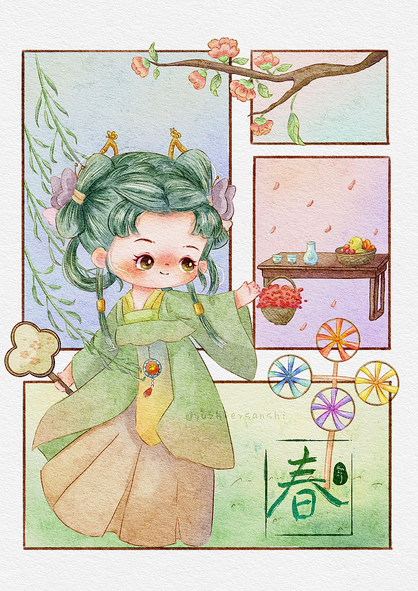 我的2022插画总结（图ZMzI3MDU4MzI0） - 商业插画 - 站酷设计师玖思JIUSI原创素材 - 站酷ZCOOL