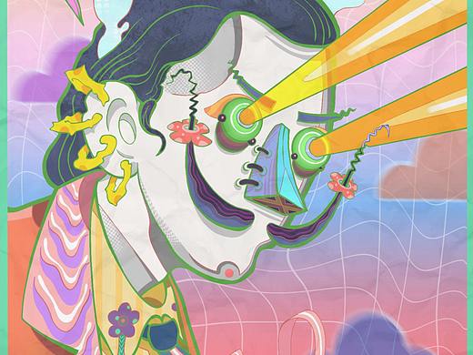 达利 Salvador Dali 肖像-by 童司