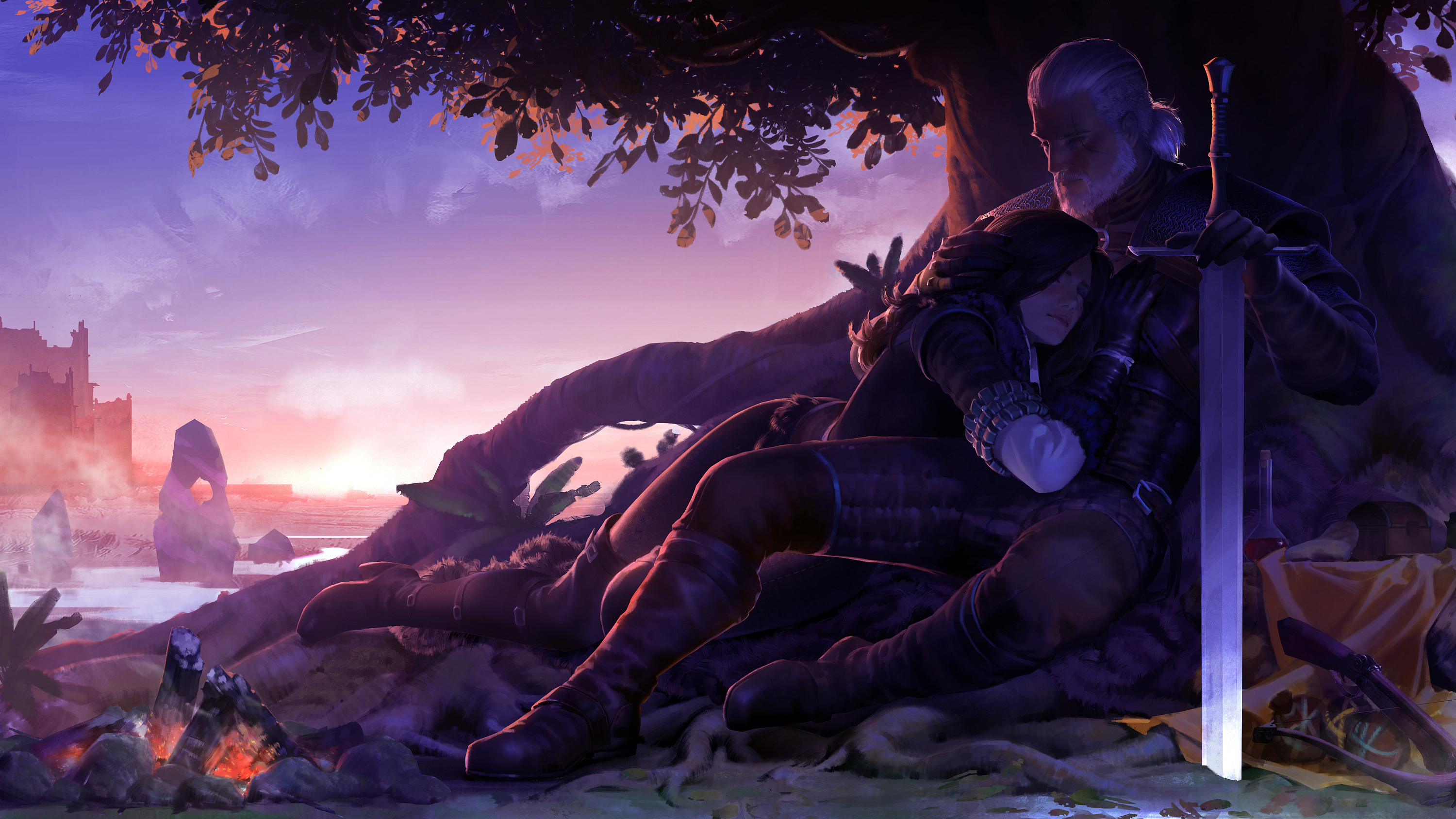 情人节| 原画过程分享(cg,游戏原画,插画,教程,手绘)