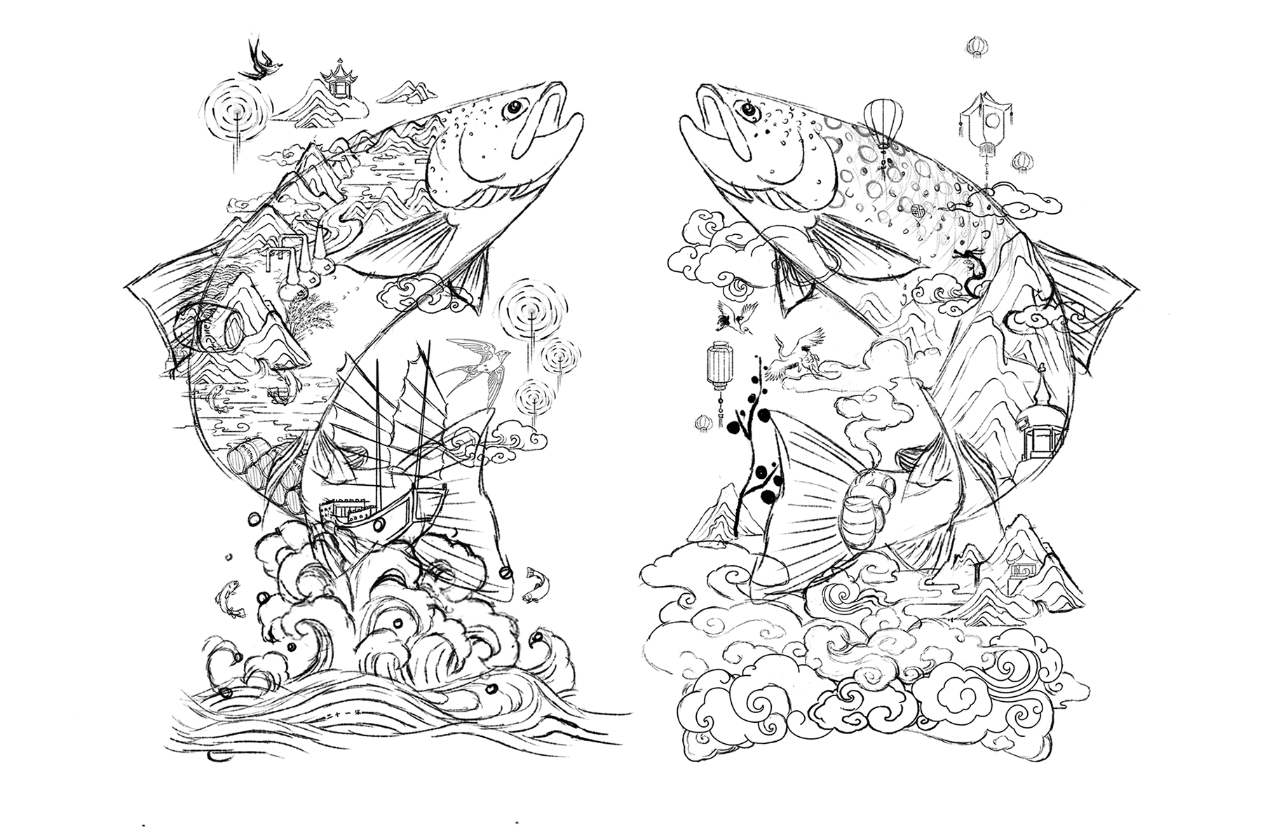 木头猫 | 限量版 苏格登21年&25年桶装原酒（图ZMjA5OTEzNTM2） - 商业插画 - 站酷设计师疯子木原创素材 - 站酷ZCOOL