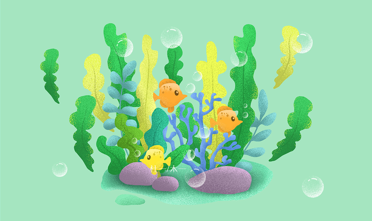 植物系列清新风格插画---（杜一）（图ZODI3MzQ3Njg=） - 商业插画 - 站酷设计师木一MY原创素材 - 站酷ZCOOL