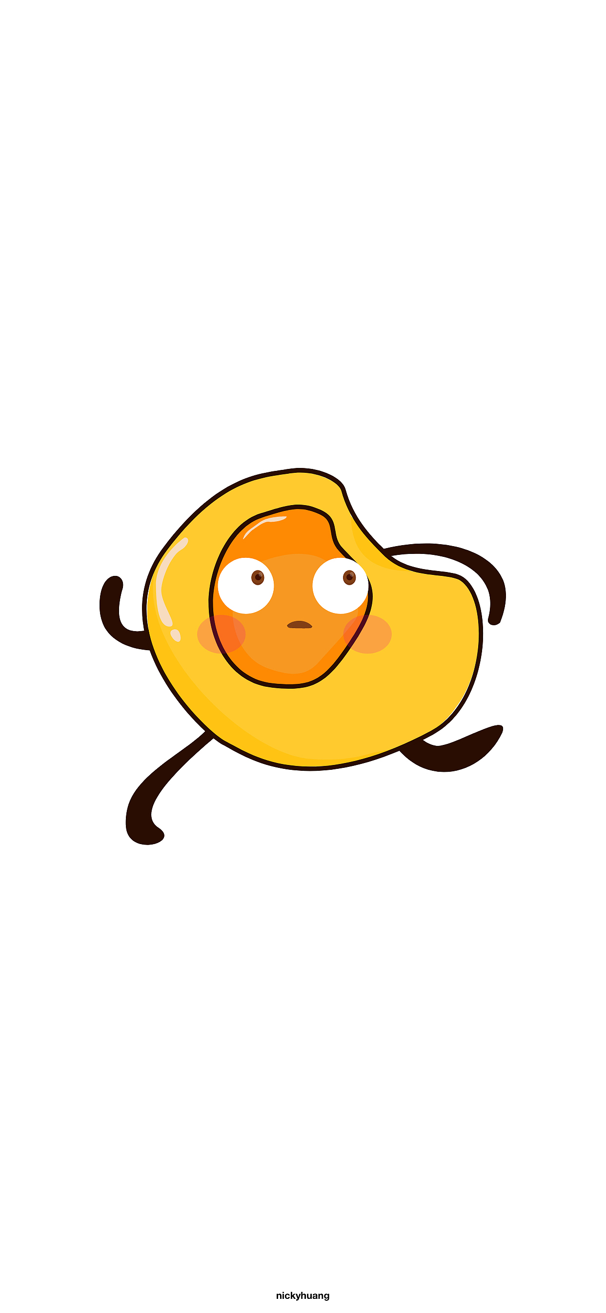 小黄粗版设-鸡蛋人表情包系列新鲜出炉啦!