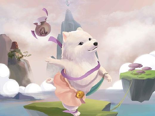 狗子主題原畫風-已商用請勿隨意轉(zhuǎn)載（個人主頁-ZNTMwNTQwMzI=） - 商業(yè)插畫 - 站酷設(shè)計師Aimee122原創(chuàng)素材 - 站酷ZCOOL