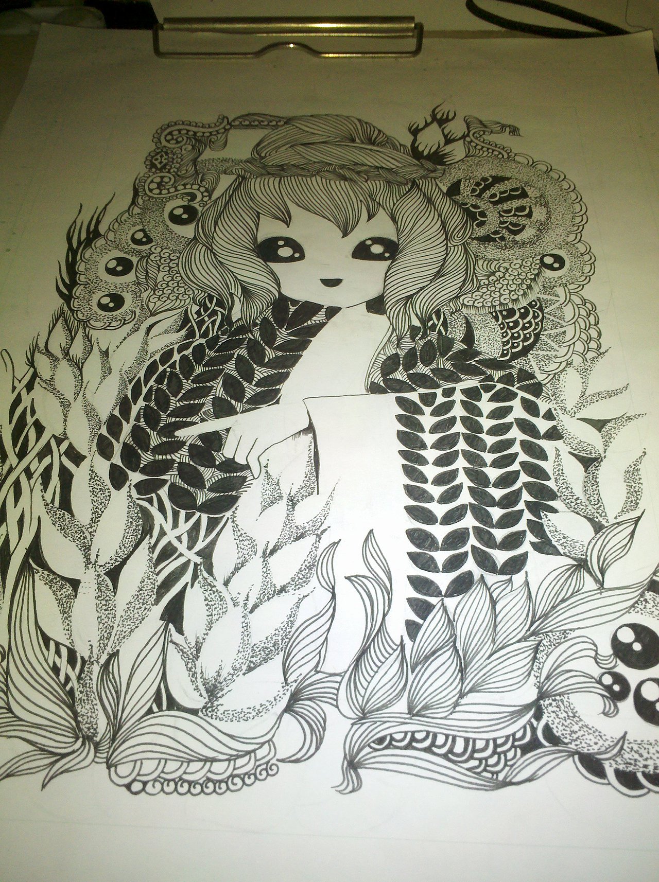 二十四节气神之《谷雨》（图ZNjg0MDUyMA==） - 创作习作 - 站酷设计师狐狸精小五原创素材 - 站酷ZCOOL