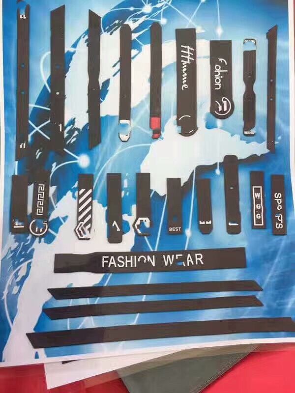 创意皮衣PVC拉链头激光光身pu拉链头锁头滴塑拉牌拉片