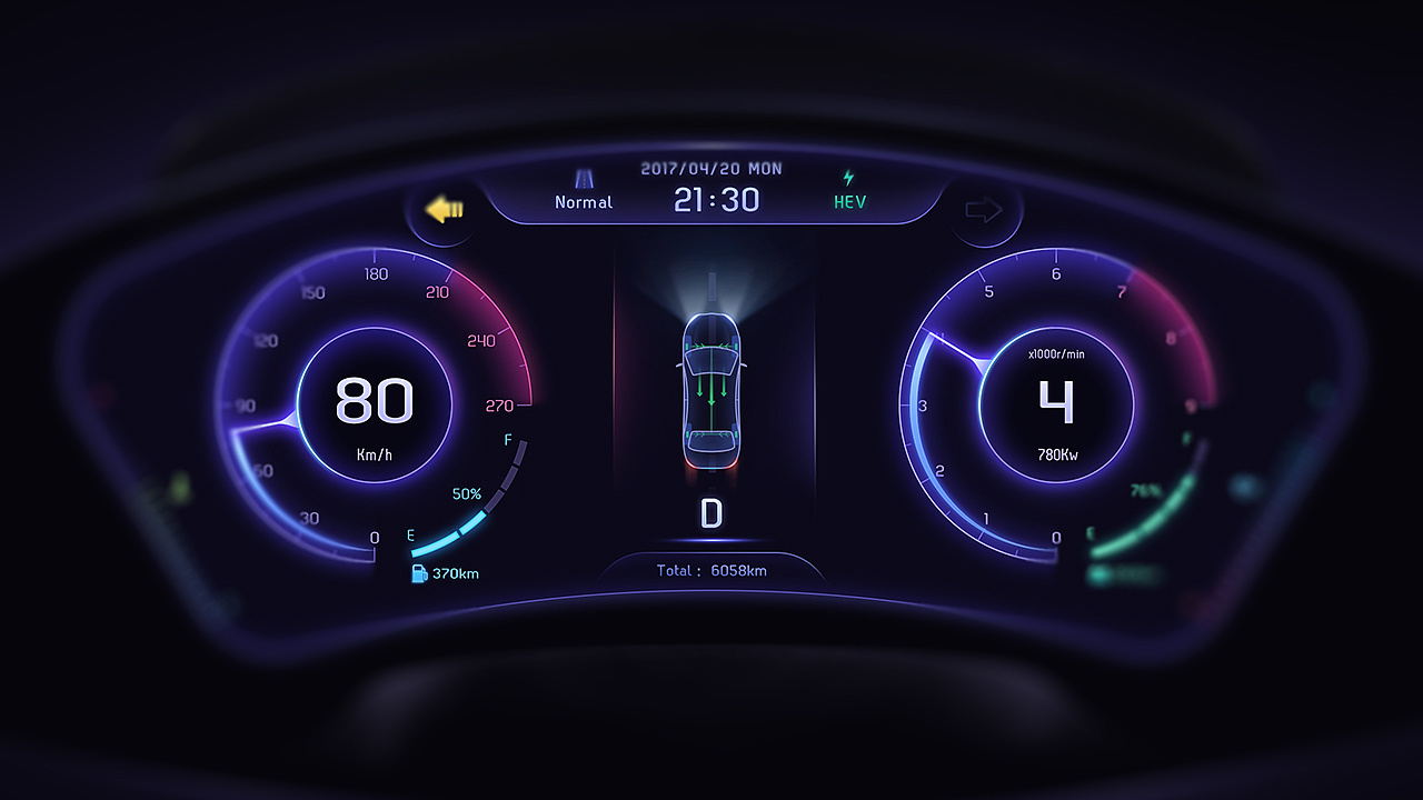 cars dash board ui|ui|其他ui |lauyim - 原创作品 - 站酷 (zcool)