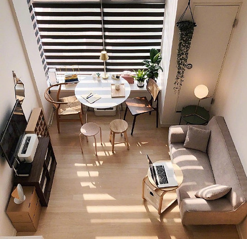 一个人的静谧空间设计案例