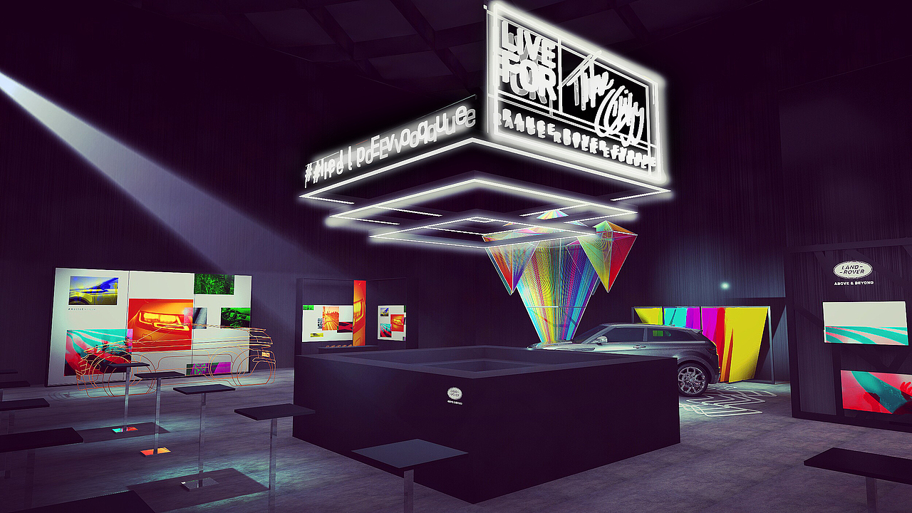 路虎极光2019北区发布会（图ZMTc3NTM3MzI0） - 建筑/空间 - 站酷设计师迈优伊斯原创素材 - 站酷ZCOOL