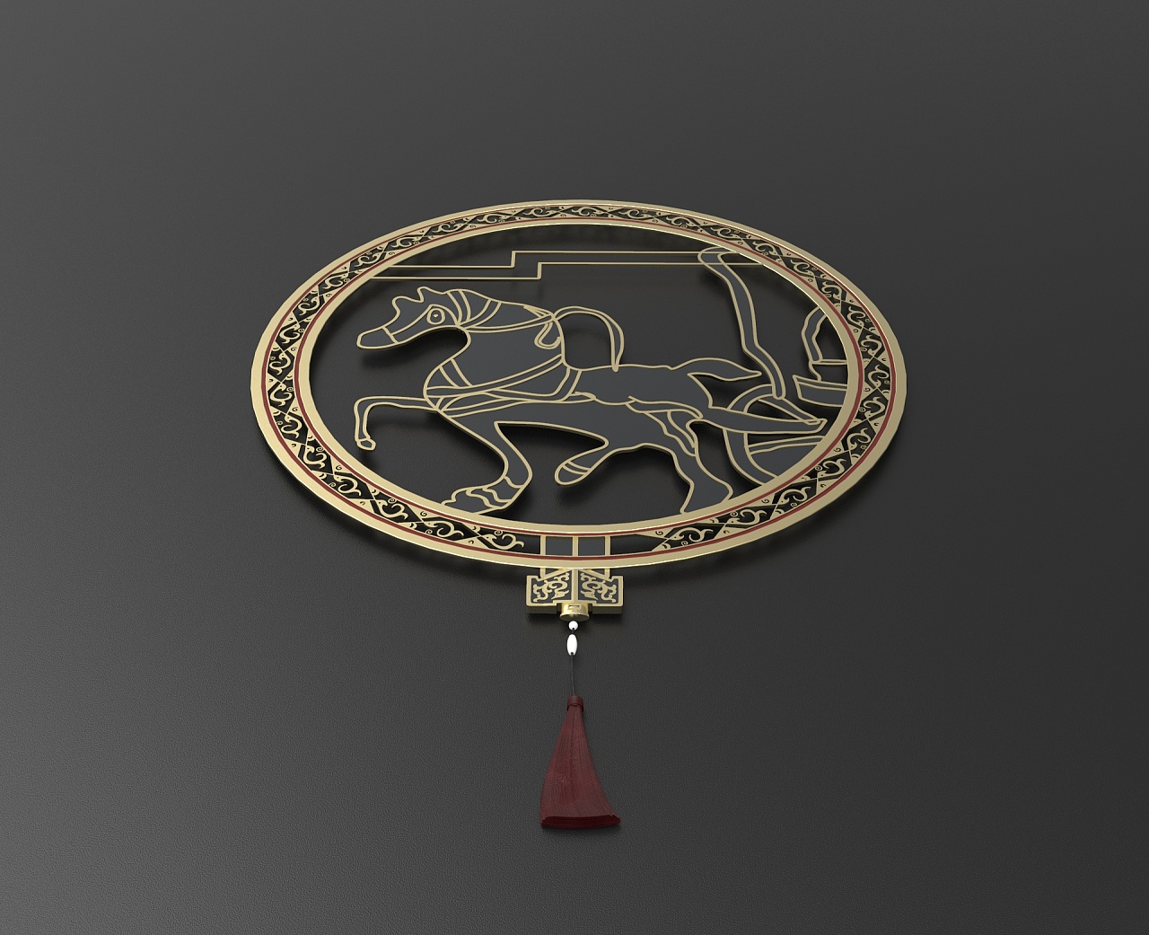 汉文化书签设计