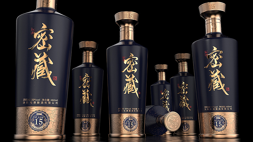 杜康密藏白酒包装设计-黑马奔腾设计（图ZMjM1MDM0NTMy） - 包装 - 站酷设计师DakrHorse原创素材 - 站酷ZCOOL