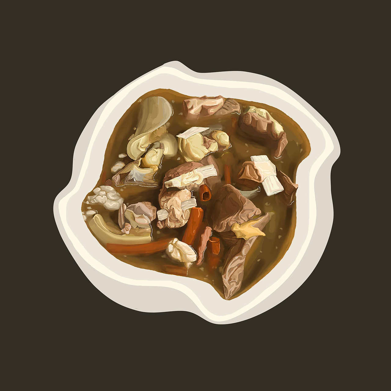 泽膳而行（图ZNDI4OTA5MTI=） - 创作习作 - 站酷设计师白发控原创素材 - 站酷ZCOOL