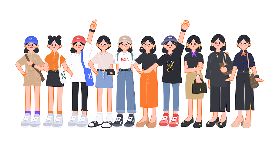 【插画教程】简单粗暴画自己第一弹：头部造型（图ZMTY0NDUwMDA4） - 创作习作 - 站酷设计师不错实验室原创素材 - 站酷ZCOOL