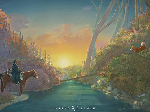 山林·秋田（个人主页-ZNTM3NTQ0MDQ=） - 创作习作 - 站酷设计师Hachier原创素材 - 站酷ZCOOL